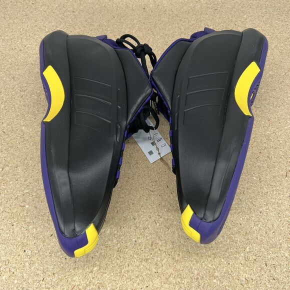 NEW sz 11 Adidas Crazy 1 'Lakers Away' Basketball Shoes Mens FZ6208 - Picture 12 of 12